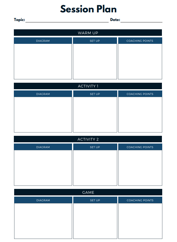 Quick Start Soccer Templates