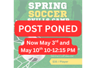 Spring Camp Day 1 Postponed!! See ya May 3rd!